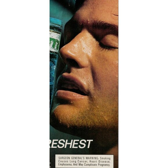 1989 Salem Cigarettes "The Refreshest" Vintage Print Ad (L6) - Picture 3 of 4